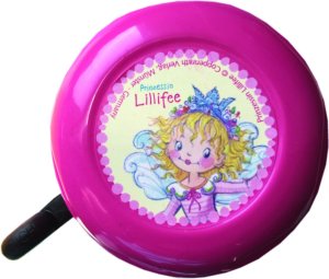BIKE FASHION Kinder-Glocke Prinzessin Lillifee pink | Motiv: Prinzessin Lillifee | Durchmesser: 57 mm