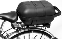 PLETSCHER Fahrradkoffer Befestigung: easy fix | schwarz