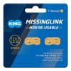 KMC Kettenverschlussglied MissingLink FLATNR 12-/13-fach (5,02 mm) gold  1/2  x 11/128 