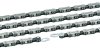 CONNEX Fahrrad Kette 804 Kompatibilität: 6/7/8-fach | SB-Verpackung | schwarz / silber | 114 Glieder