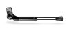 URSUS Hinterbauständer Curve Für 26-28 Zoll | Lochabstand: 18 mm | höhenverstellbar | schwarz