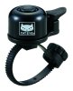 CATEYE Mini-Glocke Alu schwarz | Lenkerklemmdurchmesser: 19 - 32 mm