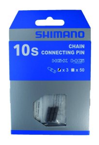 SHIMANO Kettennietstift Kompatibilität: 10-fach | SB-Verpackung | matt-silber