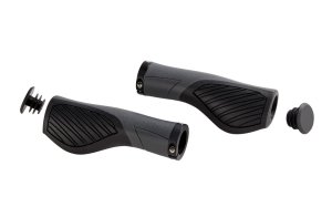 MATRIX Lenkergriff G51 Dual Density Comfort Länge: 130/130 mm | schwarz | Rubber | Ausführung: lang/lang | SB-Verpackung