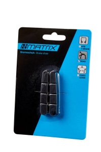 MATRIX Ersatzbremsgummi Rennrad Cartridge SB-Verpackung