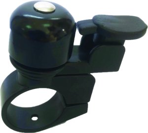 MATRIX Mini-Glocke Alu schwarz | Durchmesser: 20 mm