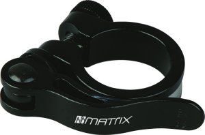 MATRIX Sattelstützklemme SC1 Durchmesser: 34,9 mm | schwarz | SB-Verpackung