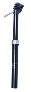 KIND SHOCK Sattelstütze Drop Zone schwarz | Durchmesser: 31,6 mm | Länge: 385 mm | Max. Belastung: 100 kg | SB-Verpackung