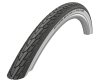 SCHWALBE Fahrradreifen Road Cruiser HS 484 24 Zoll | ETRTO: 47-507 | Draht | TwinSkin | schwarz / weiß