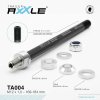 RADOXX Steckachse Trailer AxXle  M12x1,0 - 169-184 mm TA004 inkl. Spacer Set für ve