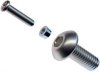 PITLOCK Diebstahlsicherung PIT-STOPPER  silber | für M10 (Schlüsselweite 8 mm)
