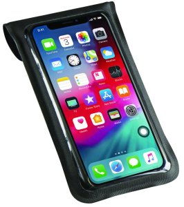 KLICKFIX Smartphonetasche Light S Maße: 10 x 17  cm | Smartphones bis max. 7,5 x 15 cm | schwarz