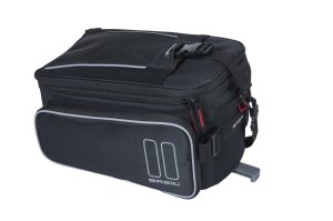 BASIL Gepäckträgertasche Sport Design trunkbag MIK Befestigung: MIK-Adapter | schwarz | Für MIK-Systemträger