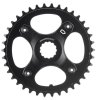 MATRIX Kettenblatt für BOSCH Gen 3 38 Zähne | schwarz | Lochkreis: Direct Mount | Ausführung: 1/2 x 3/32 flach