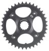 MATRIX Kettenblatt für BOSCH Gen 3 34 Zähne | schwarz | Lochkreis: Direct Mount | Ausführung: 1/2 x 11/128 flach Narrow Wide