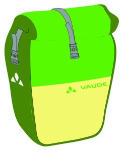 VAUDE HR-Tasche Aqua Back Color Befestigung: QMR 2.0 | bright green