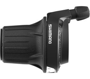SHIMANO Drehgriffschalter Tourney SLRV400 Schaltstufen: links 3-fach | Länge Innenzug: 1800 mm | SB-Verpackung
