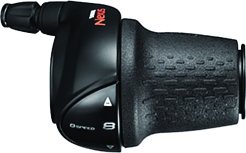 SHIMANO Drehgriffschalter Nexus SLC60008 Schaltstufen: rechts 8-fach | Länge Innenzug: 2330 mm | SB-Verpackung | schwarz