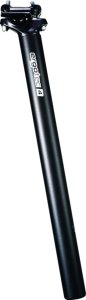 ERGOTEC Patentsattelstütze Alu Atar schwarz-sandgestrahlt | 27,2 mm | SB-Verpackung