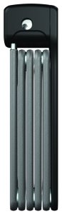 ABUS Faltschloss Bordo Lite 6055 schwarz / grau | Länge: 850 mm