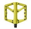 CRANKBROTHERS Plattformpedal Stamp 1 Large Gewinde: 9/16 Zoll | Gleitlager (innen) / Industrielager | citron | SB-Verpackung