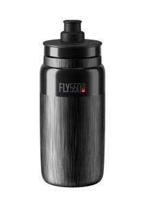 ELITE Trinkflasche FLY Tex Inhalt: 550 ml | schwarz, graue Graphik