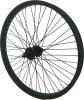 SCHÜRMANN Hinterrad BMX 20  406 x 25 | Laufradgröße: 20 | Vollachse | Speichen: schwarz | Disc-Aufnahme: ohne | Felge: schwarz