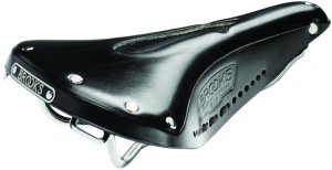 BROOKS Leder Sattel B17 Carved B17 Carved (Herren) | Sport | Maße: 275 x 175 x 65 mm | schwarz