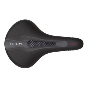 TERRY Sport Sattel Figura GTC Max Gel Damen | Fitness | Maße: 275 x  178 mm | schwarz