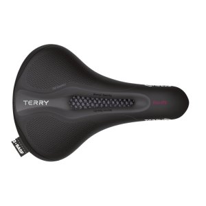 TERRY Trekking Sattel Fisio GTC Gel Max Damen | Relaxed | Maße: 255 x 182 mm | schwarz