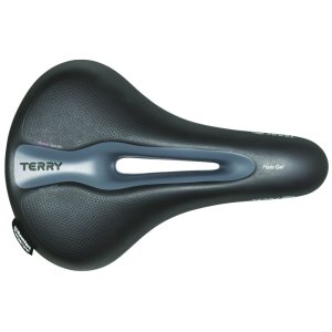 TERRY Trekking Sattel Fisio Flex Gel Max Damen | Touring | Maße: 258 x 183 mm | schwarz