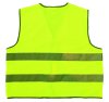 WOWOW Reflexweste Mesh Gilet gelb / silber | Größe: XL
