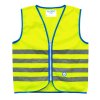 WOWOW Reflexweste Fun Jacket for Kids gelb | Kinder | Größe: L