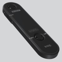 KNOG Diebstahlschutz Scout Alarm und Finder für Apple AirTag Maße: 8,2 x 3,8 x 1,2 cm | schwarz
