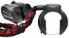 TRELOCK Rahmenschloss Set RS 480 P-O-C NAZ inkl. Kette ZR 355 (100 cm) und Bag 72 mm schwarz