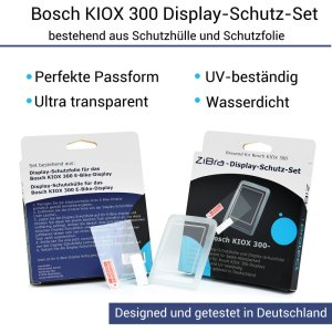 ZIBRA Display Cover - Set für Bosch Kiox 300 transparent