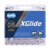 KMC Fahrrad Kette X-Glide EPT 9/10/11-fach silber 126 Glieder, 1/2  x 11/128 