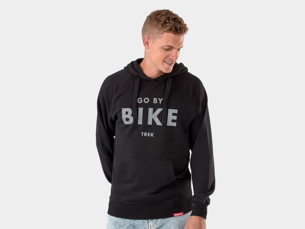 Shirt Trek Go By Bike Hoodie S Black